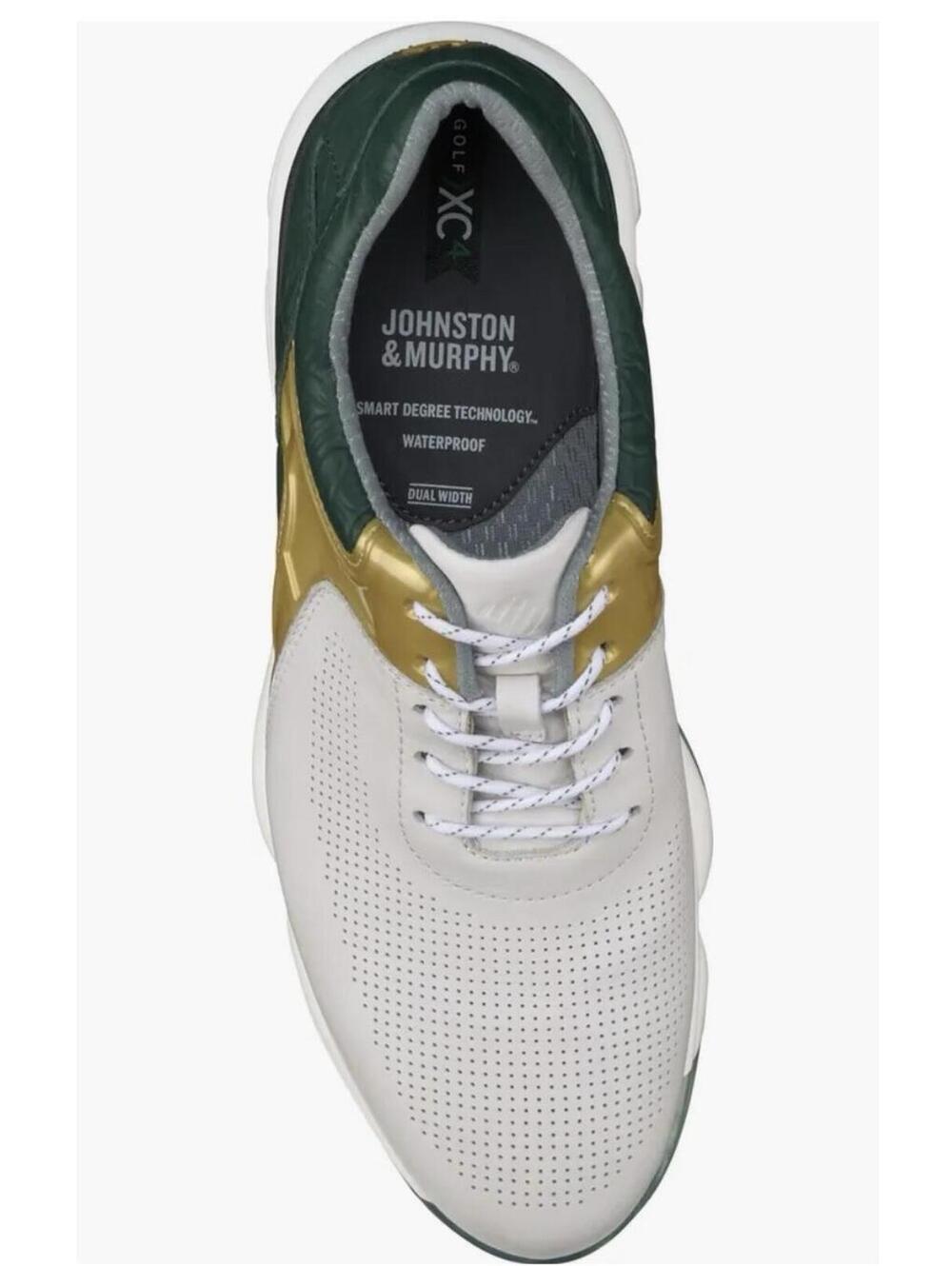 Johnston & Murphy XC4 GT2-Luxe Golf Shoes - Waterproof, Leather size 10.5 Medium